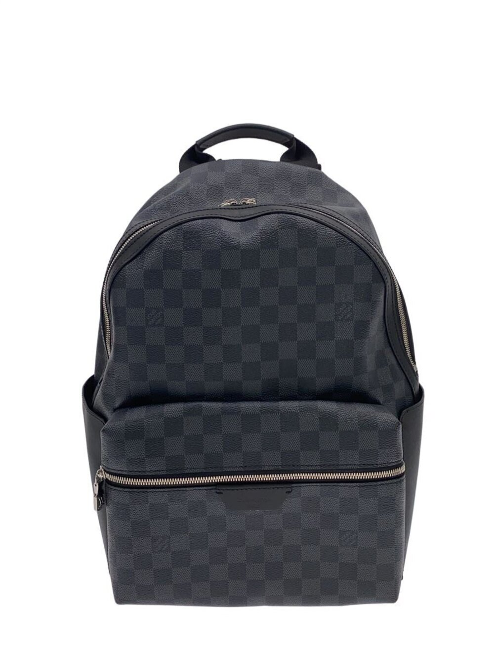 Louis Vuitton Backpack Rucksack Leather Multicolor Blue